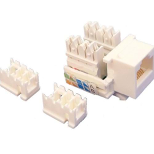 FREELINK (E2406) RJ45 (8P/8C) CAT6 90 DERECE ÇAKMALI KEYSTONE JACK 