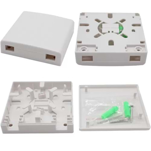 FREELINK (E2731) F/O SONLANDIRMA KUTUSU TERMİNAL BOX 2 PORT (LC DUBLEX- SC SIMPEX)