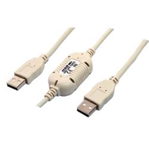 UPTECH (KX209) USB NETLINK KABLOSU 1.8 MT.USB 2.0 (2 PC ARASI DİREK BAĞLANTI)