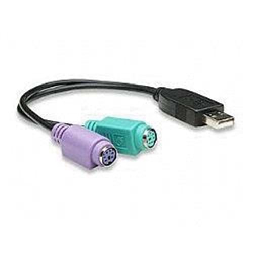MANHATTAN (01-MAN-034-00060) USB/2*PS/2 (DİŞİ) KABLOLU (BARKOD CİHAZLARI İLE UYUMLU) 