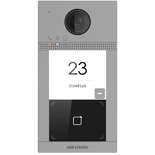 HIKVISION (DS-KV8113-WME1) 2MP KAMERA MİFARE KART TEK ABONE DESTEKLİ IP65 IK08 VİLLA TİPİ METAL KASA