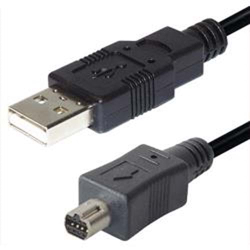 FREELINK (E3280) USB A (E)/MİNİ USB 8 PIN NICON (E) 1.8MT.ARA KABLO 