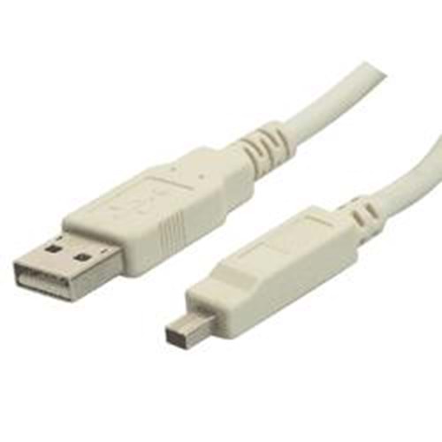 FREELINK (E3282) USB A (E)/MİNİ USB KARE 4 PIN (E) 1.5MT.ARA KABLO 