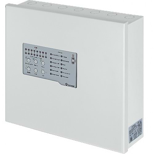 TEKNİM (TFP-4408) 8 BÖLGELİ METAL KASA KONVANSİYONEL YANGIN ALARM PANELİ