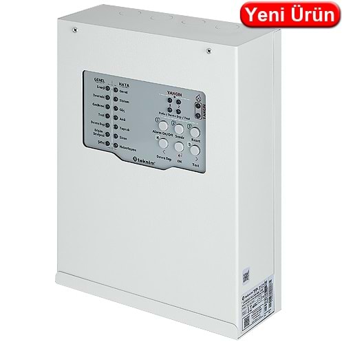 TEKNİM (TFP-3122) 2 BÖLGELİ KONVANSİYONEL YANGIN ALARM PANELİ.TEK AKÜ İLE ÇALIŞIR (AKÜ HARİÇ)