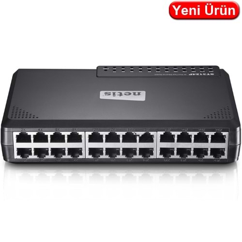STONET (ST3124P) 24 PORT 10/100 PLASTİK KASA SWITCH 