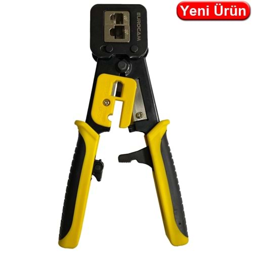 EUROCAM (EC-400) RJ12 (6P/6C)/ EZ RJ45 (8P/8C) SIKMA PENSESİ
