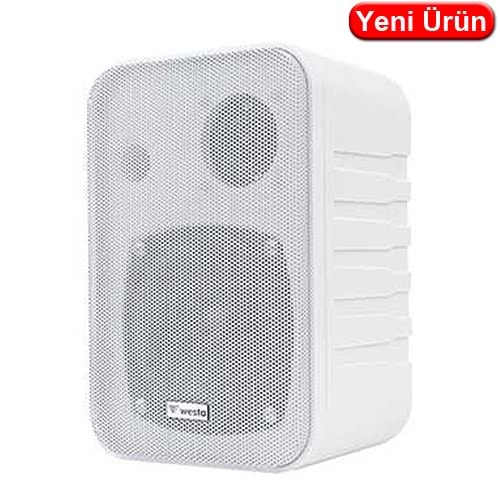 WESTA (WS-405W) 10CM 87DB TRAFOLU BEYAZ SÜTUN TİP HOPARLÖR