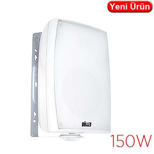 WÖLLER (W-5T) 150W DUVAR TİP TRAFOLU BEYAZ SÜTUN HOPARLÖRÜ