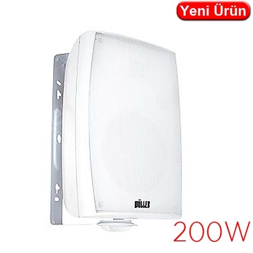 WÖLLER (W-6T) 200W DUVAR TİP TRAFOLU BEYAZ SÜTUN HOPARLÖRÜ