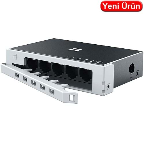 STONET (ST105D) 5 PORT 10/100 EMNİYET KİLİTLİ METAL KASA SWITCH