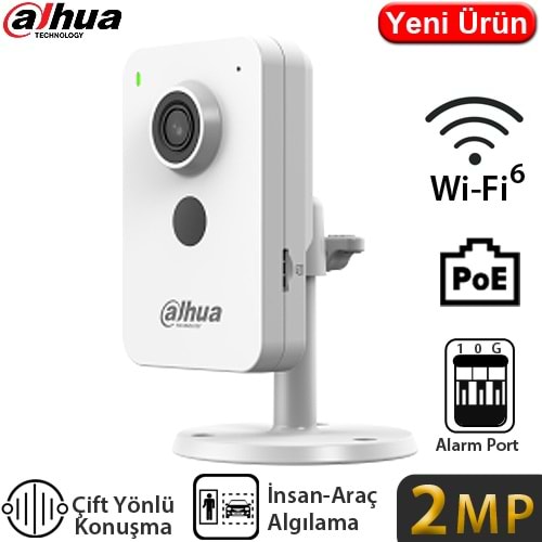 DAHUA (C2K-P) 2MP WIFI ÇİFT TARAFLI KONUŞMA H265 CUBE KAMERA