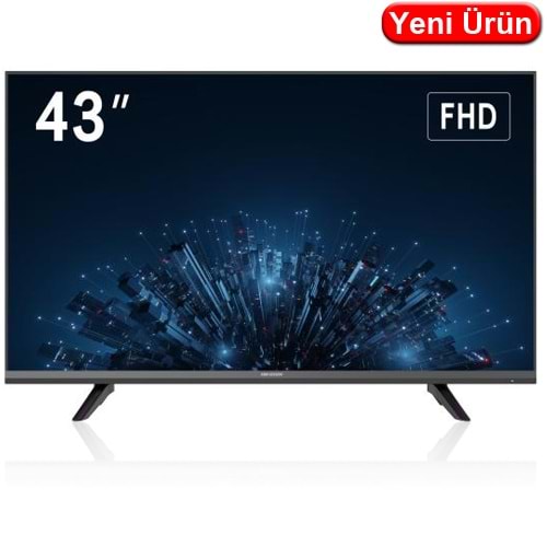 HIKVISION (DS-D5043F3-1V0S) 43 INC 60Hz. 1920x1080 (HDMI+VGA+USB) CCTV 7/24 LED MONİTÖR 