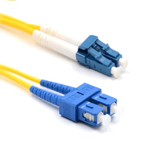 SOPTO (SPP-LC-SC-UU-2D-20-0.5H) SM LC-SC 50 CM 9/125 DUPLEX LSZH FIBER OPTİK PATCH KABLO