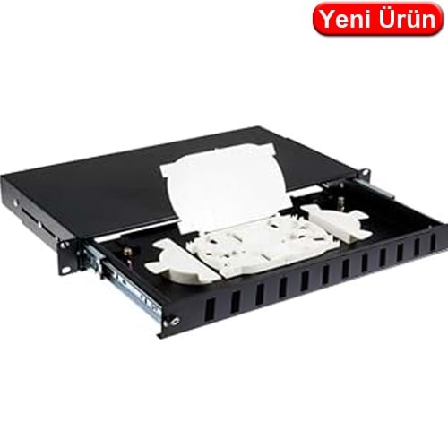 SOPTO (SPDF-I12DSCT-RMA) F/O SC DUPLEX 12 PORT 19 INC PATCH PANEL TIP FİBER SON.KUTUSU (KASET DAHİL)