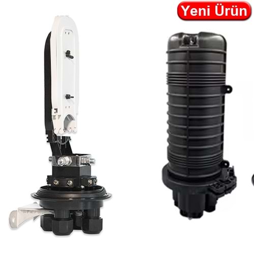 SOPTO (SPFC-NV-24H-2/2A) F/O IP67 ARAZİ TİPİ SONLANDIRMA KUTUSU 24 CORE KASETLİ DİKEY