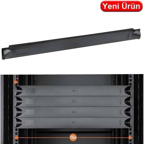 FREELINK (E34928) 1U PLASTİK VİDASIZ KAPAMA PANELİ