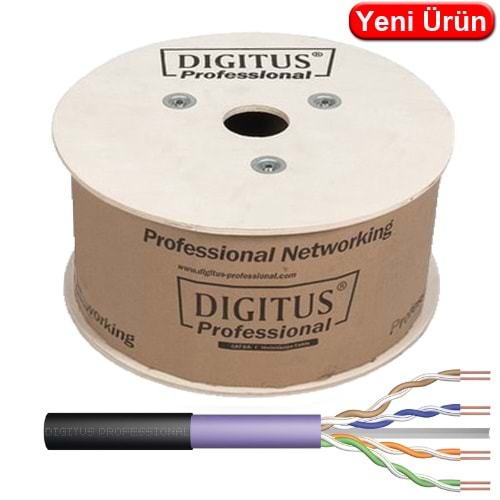 DIGITUS (DK.1613.VH.5.OD) CAT6 DIŞ ORTAM POLİETİLEN ÇİFT KILIFLI KABLO (500MT.) 