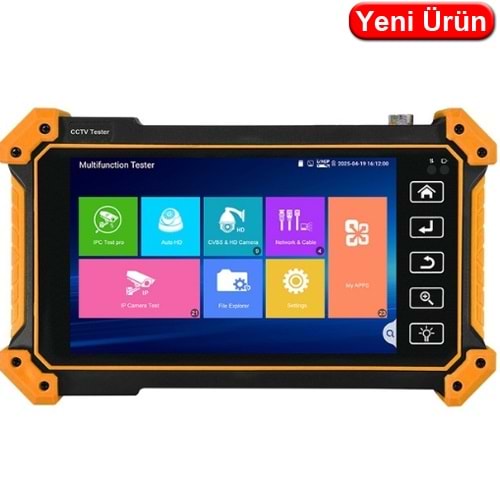 IPC (NVC-MFV56) IP/HD-TVI/CVI/AHD/PTZ KAMERA TESTİ /TDR KABLO TESTİ/UTP KABLO TESTİ 4K 5.4 INC