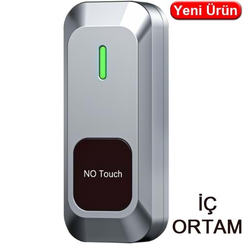 NOVACOM (NC-NTP03) NO TOUCH İÇ ORTAM METAL EXIT 