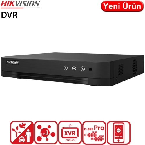 HIKVISION (DS-7208HGHI-K1) 8 KANAL 1080P 1XHDD HD-TVI KAYIT CİHAZI