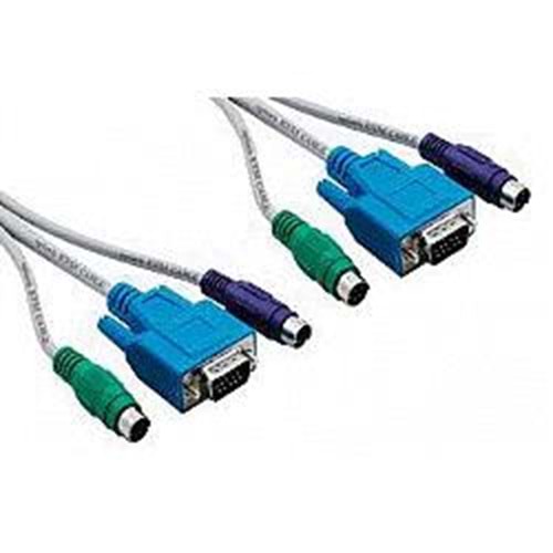 KVM KABLO SETİ 1,8 MT.15 PIN +2*6 PIN (E/E) (FreeLink)