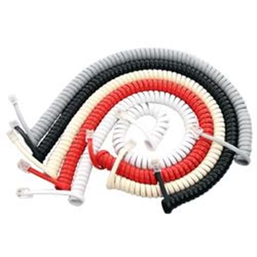 FREELINK (E4601-1) TELEFON SPIRAL ARA KABLO 4P KIRMIZI 