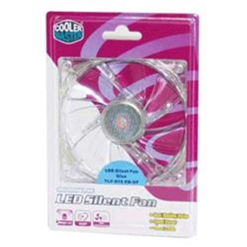COOLERMASTER (8*8*2.5CM 12V) IŞIKLI KIRMIZI KASA FAN