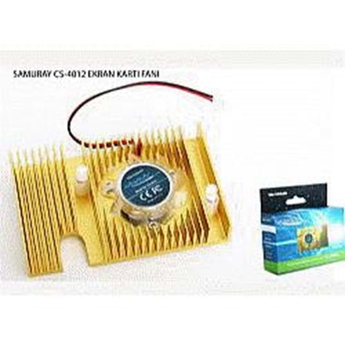 SAMURAY (CS-4012) DİKDÖRTGEN POWER SOKETLİ EKRAN KARTI FAN 