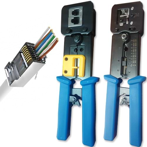 FREELINK (E54191) EZ RJ45 (8P/8C) TYPE SNAP SIKMA PENSESİ PROFOSYONEL