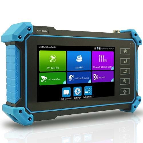 IPC (NVC-IPC5100-PLUS) IP/HD-TVI/CVI/AHD/HD-SDI /CVBS 5.4 INC 1920x1152 POE 8MP 1080P TEST CİHAZI