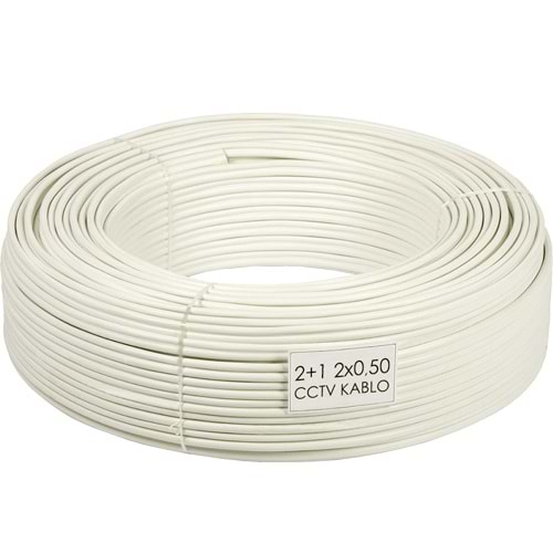FREELINK (E7655) 2+1 1 COAX 75+2*0,50 CCTV KABLOSU (100 MT) 