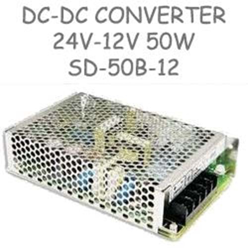 LINETECH (SD-50B-12) (DC-DC 24V-12V) 50W CONVERTER 