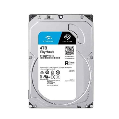 SEAGATE SKYHAWK (ST4000VX016) 4TB 3.5 INC 256MB 5900RPM SATA3 7/24 GÜVENLİK HARDDISK