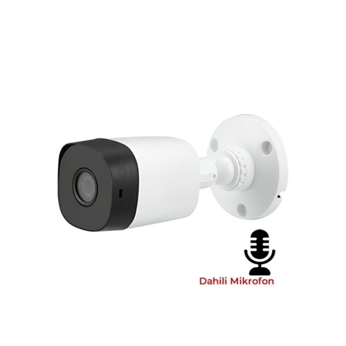 DAHUA HAC-B1A21P-A-0360B HDCVI IR BULLET KAMERA (Dahili Ses)