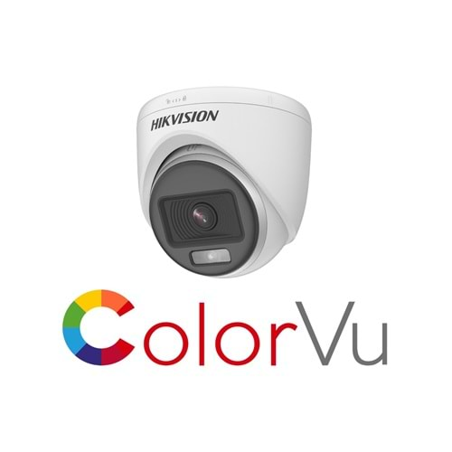 HİKVİSİON DS-2CE70DF0T-PF ColorVu TVI 2MP (2.8mm) 4 in 1 Dome Kamera