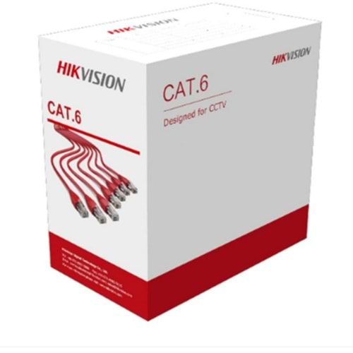 HİKVİSİON DS-1LN6U-G 23 AWG CAT6 UTP 305mt Network Kablo