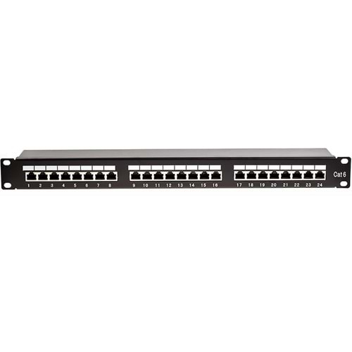 24 PORT DOLU CAT6 UTP PATCH PANEL