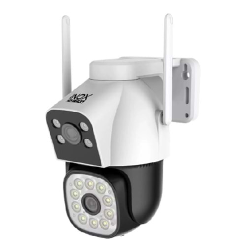 INOX-14IPC 3 MP Wİ-Fİ ÇİFT LENSLİ GECE GÖRÜŞLÜ DIŞ ORTAM KAMERA