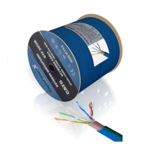 APRONX 305 METRE 23 AWG DIŞ ORTAM (OUTDOOR) UTP CAT6 KABLO