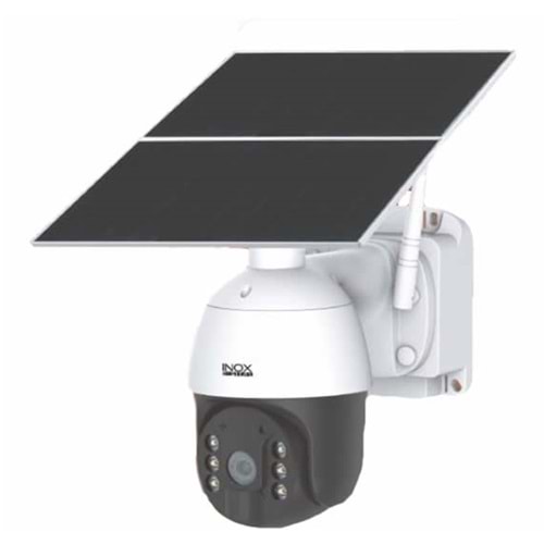 INOX-213IPC 3 MP 4G SOLARLI SİMKART DESTEKLİ IP KAMERA (24 SAAT KAYIT)