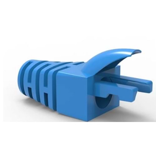 PVC RJ45 BOOTS KONNEKTÖR MAVİ 50 'li PAKET