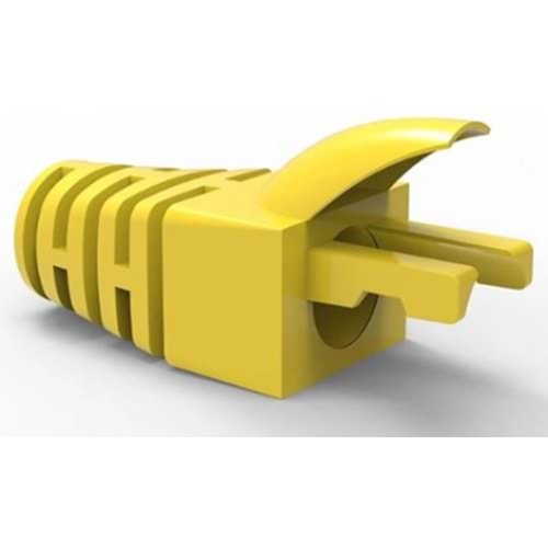 PVC RJ45 BOOTS KONNEKTÖR SARI 50 'li PAKET