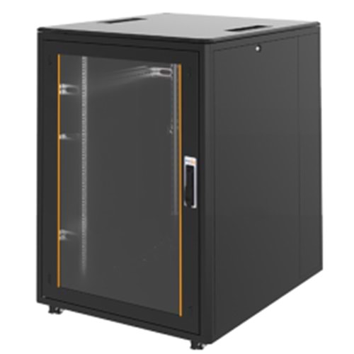 FREELINK (U1165) 16U DİKİLİ TİP W=600 D=800mm DİKİLİ TİP SİYAH KABİN