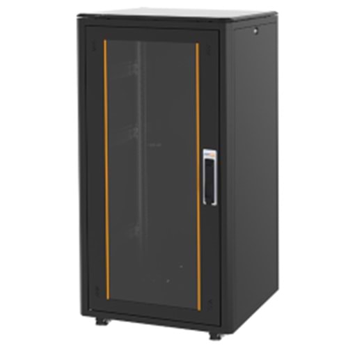FREELINK (U1204) 20U DİKİLİ TİP W=600 D=600mm DİKİLİ TİP SİYAH KABİN 