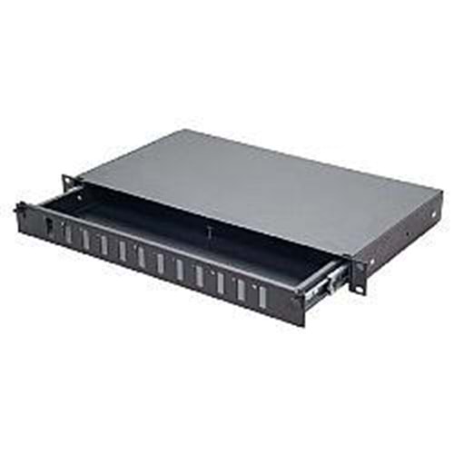 FREELINK (U9109) F/O SC DUPLEX 24 PORT 19 INC 1U PATCH PANEL TİP SONLANDIRMA KUTUSU EK KASET DAHİL 