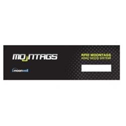 MAVİSOFT (MW-1251) RFID ARAÇ CAM ETİKETİ (STICKER TİP YAPIŞTIRMALI)