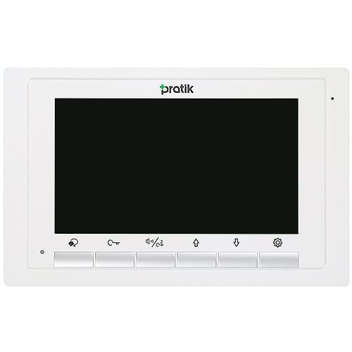 PRATİK KART (2K-701) 7 INC DAİRE İÇİ MONİTÖR (DAİRELER ARASI GÖRÜŞME DOKUNMATİK BUTON) 