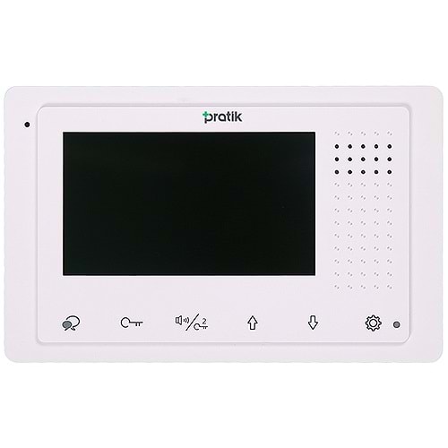 PRATİK KART (2K-400) 4.3 INC DAİRE İÇİ MONİTÖR (DAİRELER ARASI GÖRÜŞME DOKUNMATİK BUTON) 