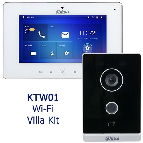 OUTLET DAHUA (KTW01) WIFI IP VİLLA KİT